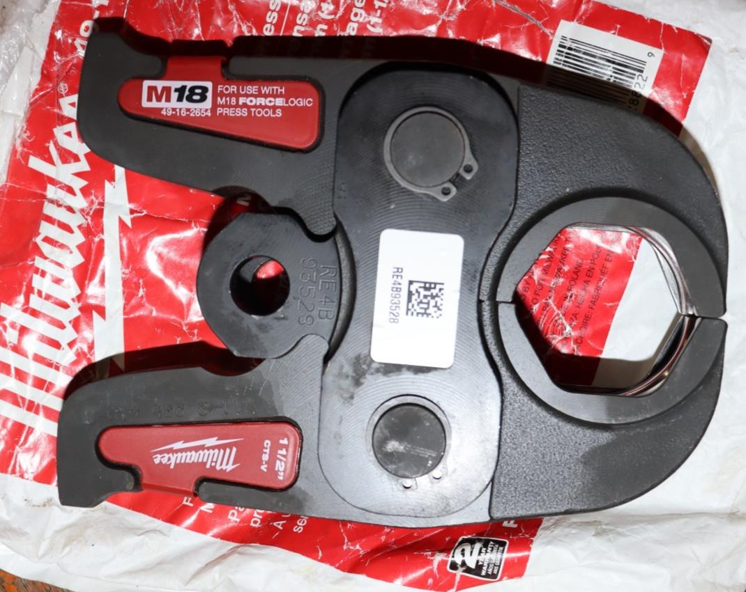 Milwaukee Tool 49-16-2654 1-1/2" Cts-V Press Jaw M18 Forcelogic Press