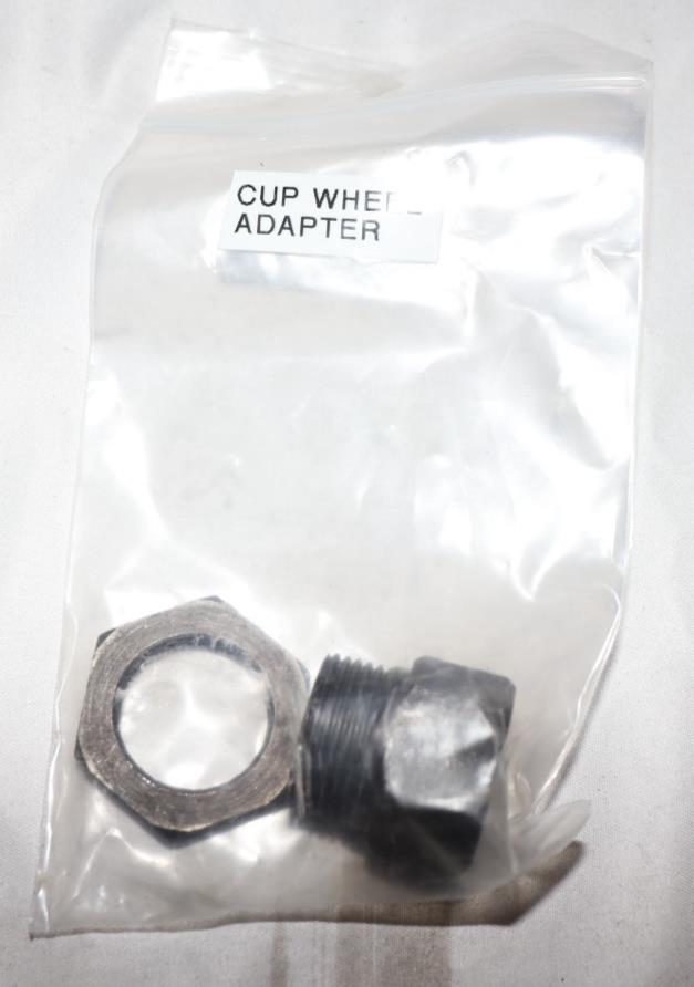 Cup Wheel Adapter, 5/8" - 7/8" Arbor, Secure Cup Wheel to Angle Grinder