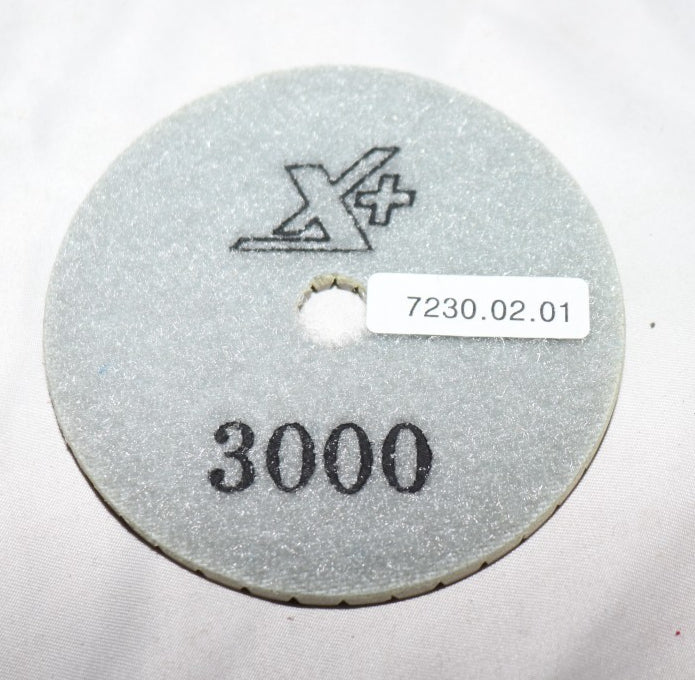 3 Pack - 3000 Grit Diamond Polishing Pads Wet Dry 3 Inch Marble Concrete Tile