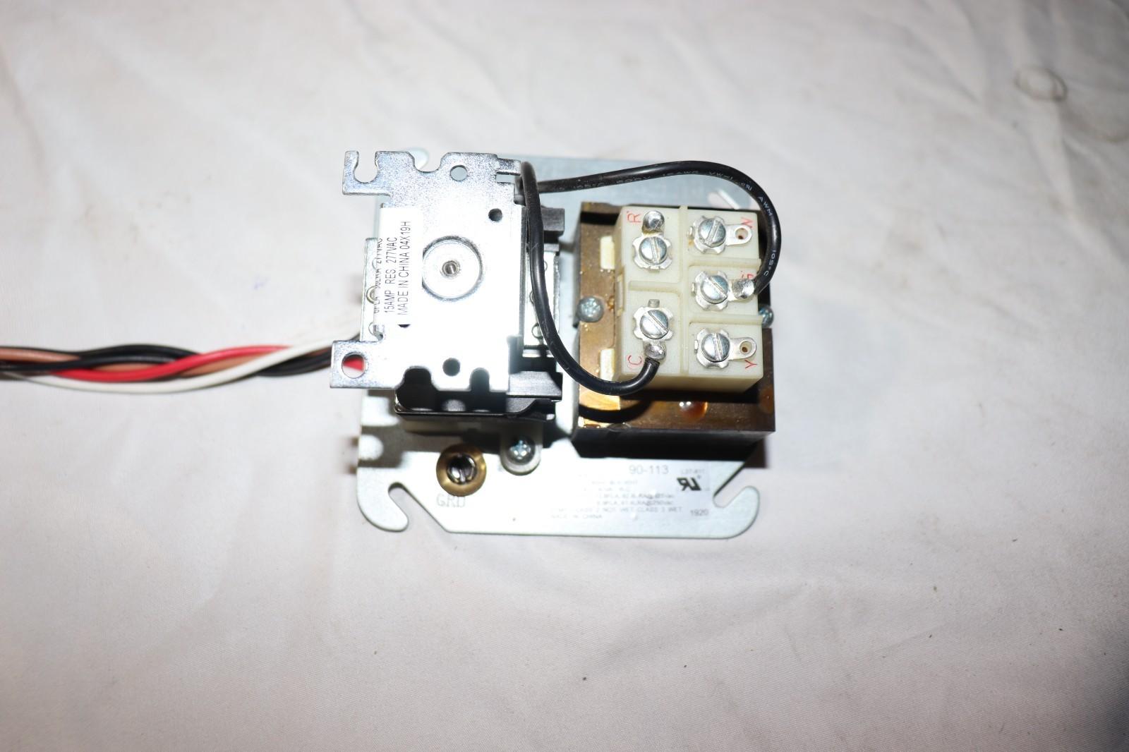 WHITE-RODGERS 90-113 Transformer Relay, SPDT, NO, 24V 2E852