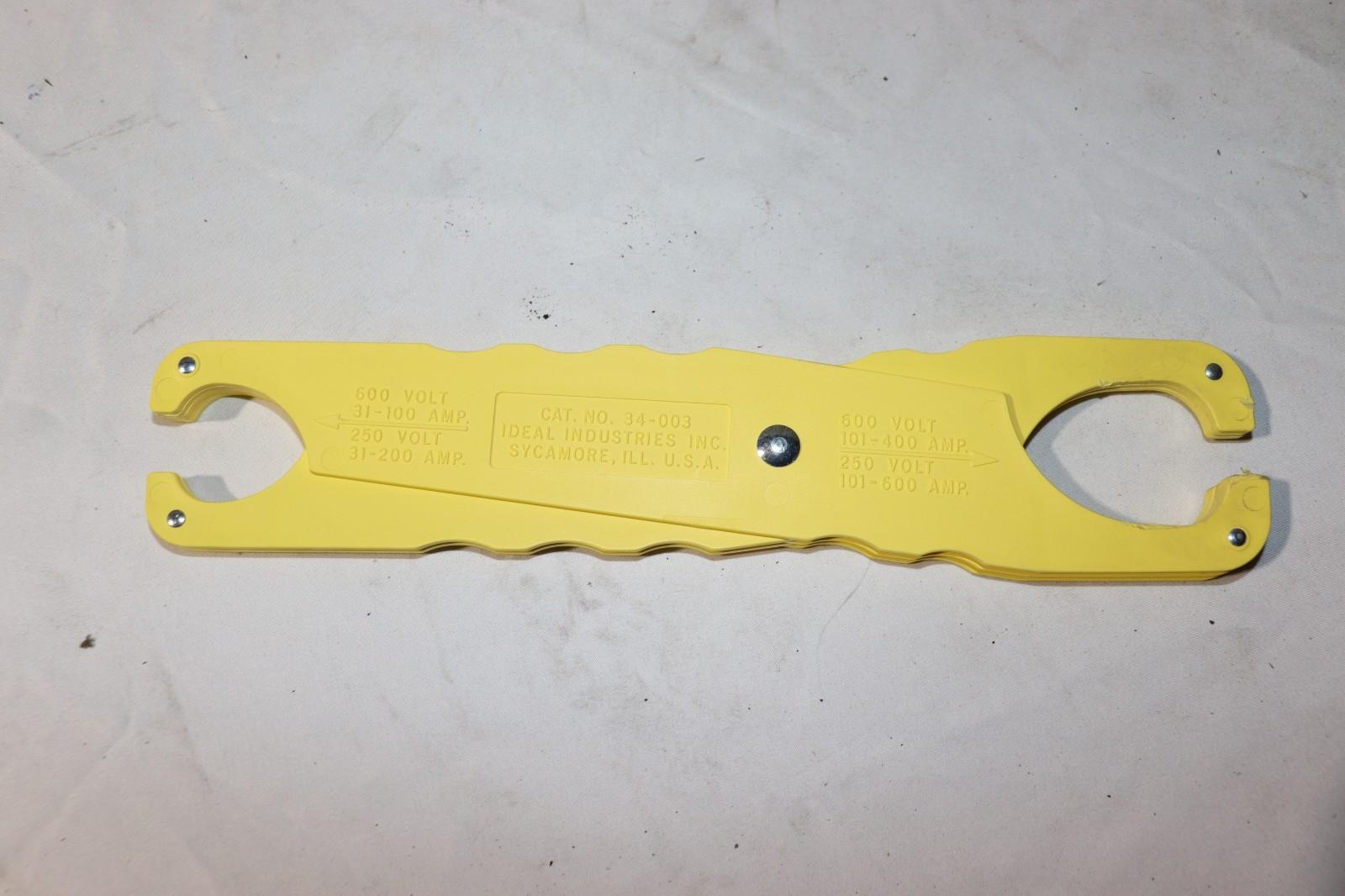 Ideal 34-003/ Fuse Puller Safe-T-Grip, New in box for fuses 1” - 2.5” diameter
