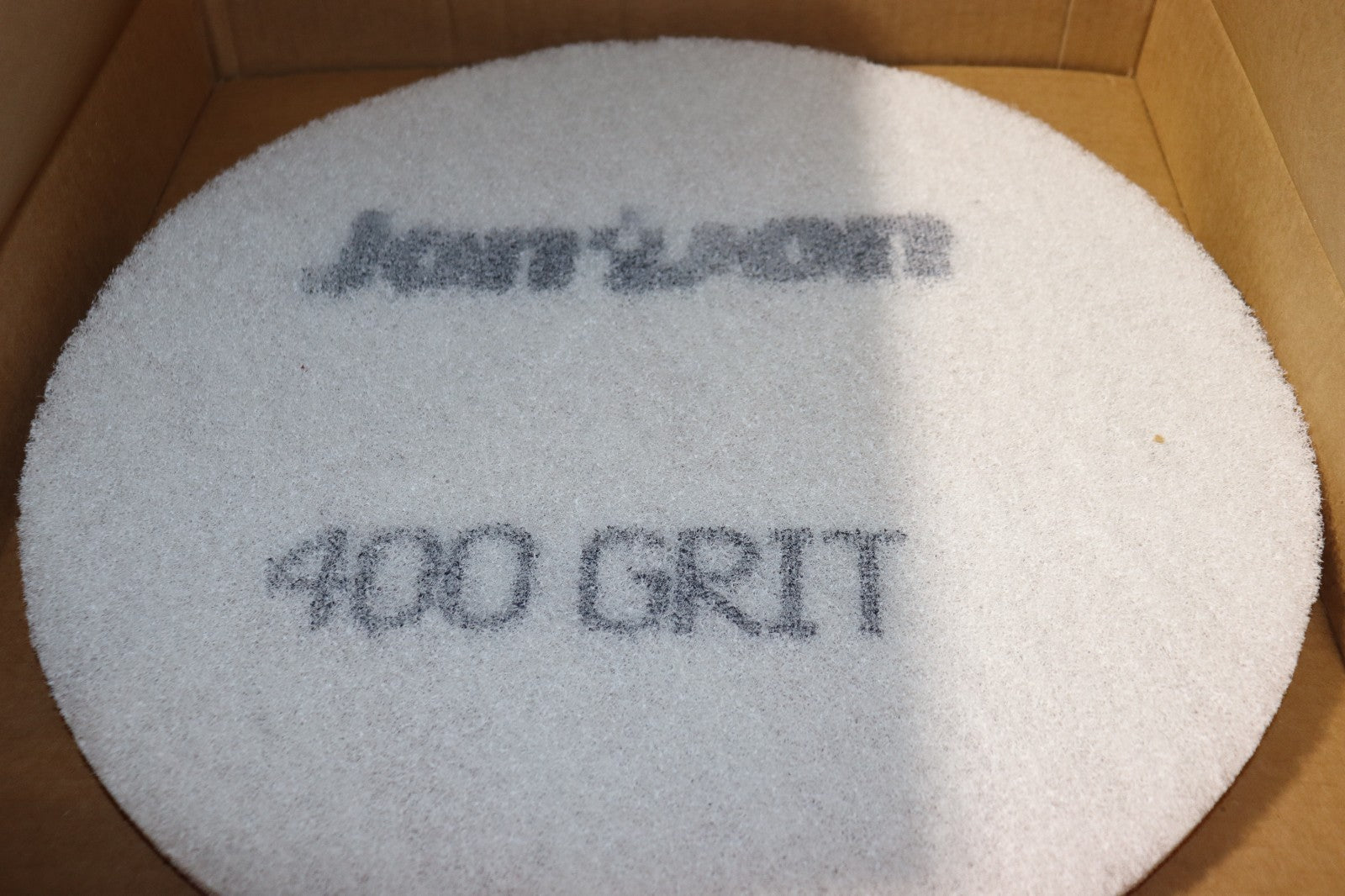 Jon Don 400 Grit 20" Pad, for Concrete & Stone