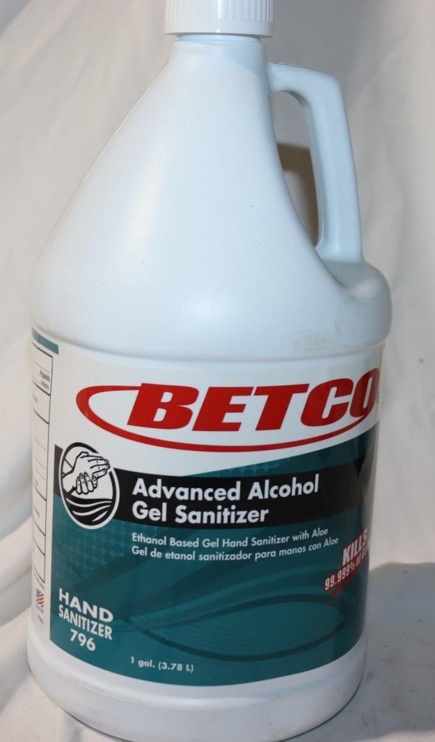 Betco Advanced Alcohol Gel Hand Sanitizer Fresh 1 Gal. 7960400