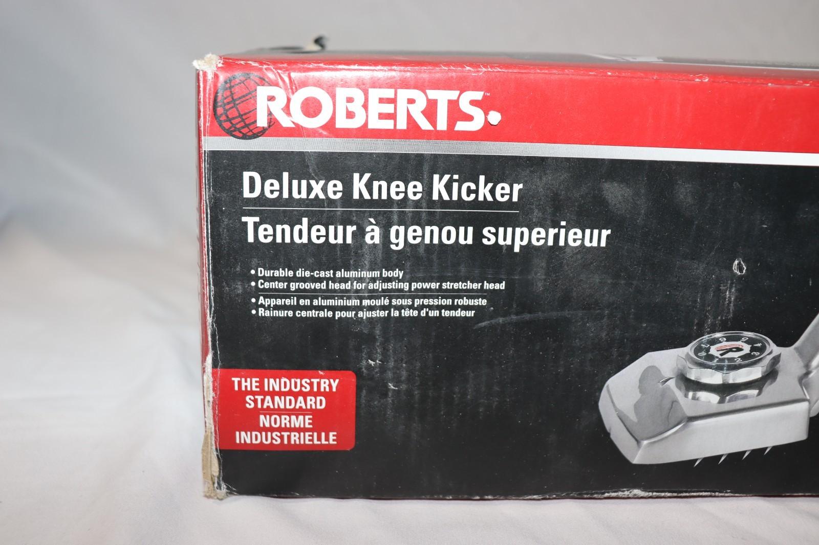 Roberts Deluxe Adjustable Carpet Knee Kicker 10-412-2 BRAND NEW In Box