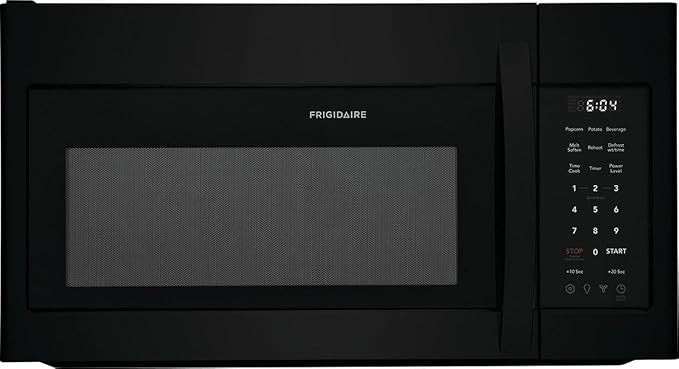 FRIGIDAIRE 30 In Over-The-Range Black Microwave 1.8 cu. ft. Capacity FMOS1846BB