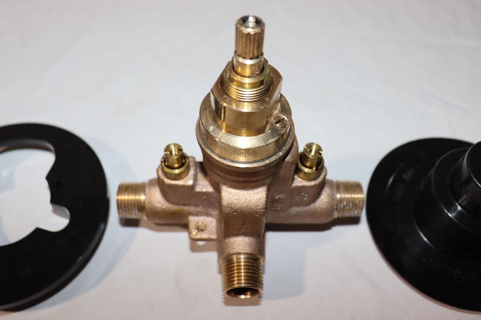 Symmons 1016 Type P Pressure Balance Valve Plumbing Brass Hot Cold Mixer New