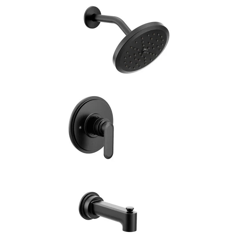 Moen UT33323BL Greenfield Matte Black M-CORE 3 Series Eco-Performance Shower