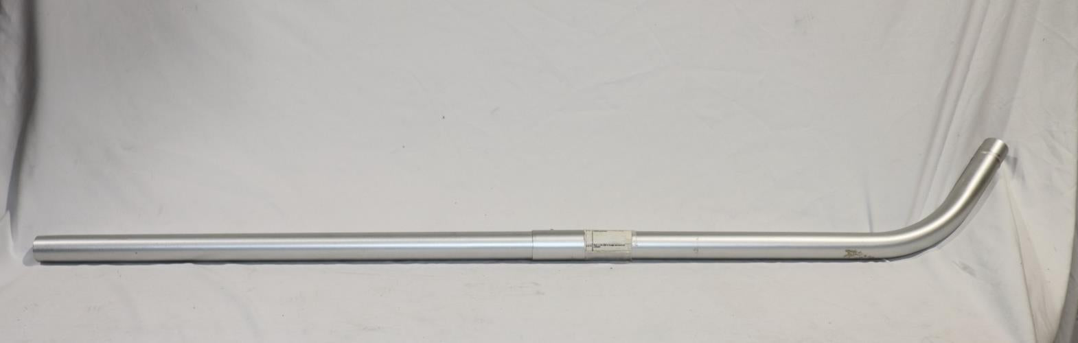 PROTEAM 102266 54" Two-Piece Friction Fit One-Bend Aluminum Wand w/ Button Lock