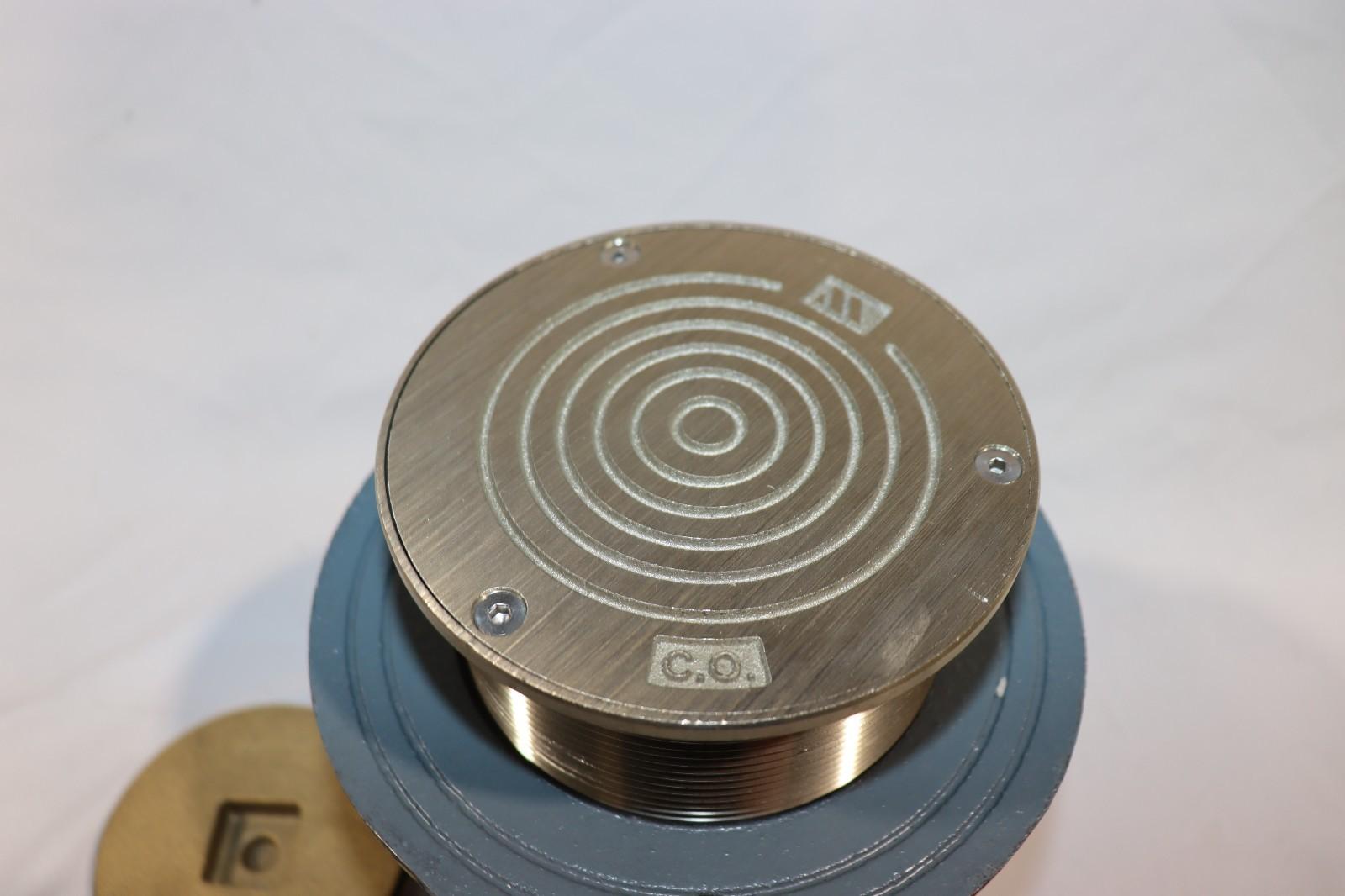 Watts - MNZ - B4-34-4P-LG - Cast Iron Drain Body Cleanout - 3 1/2"