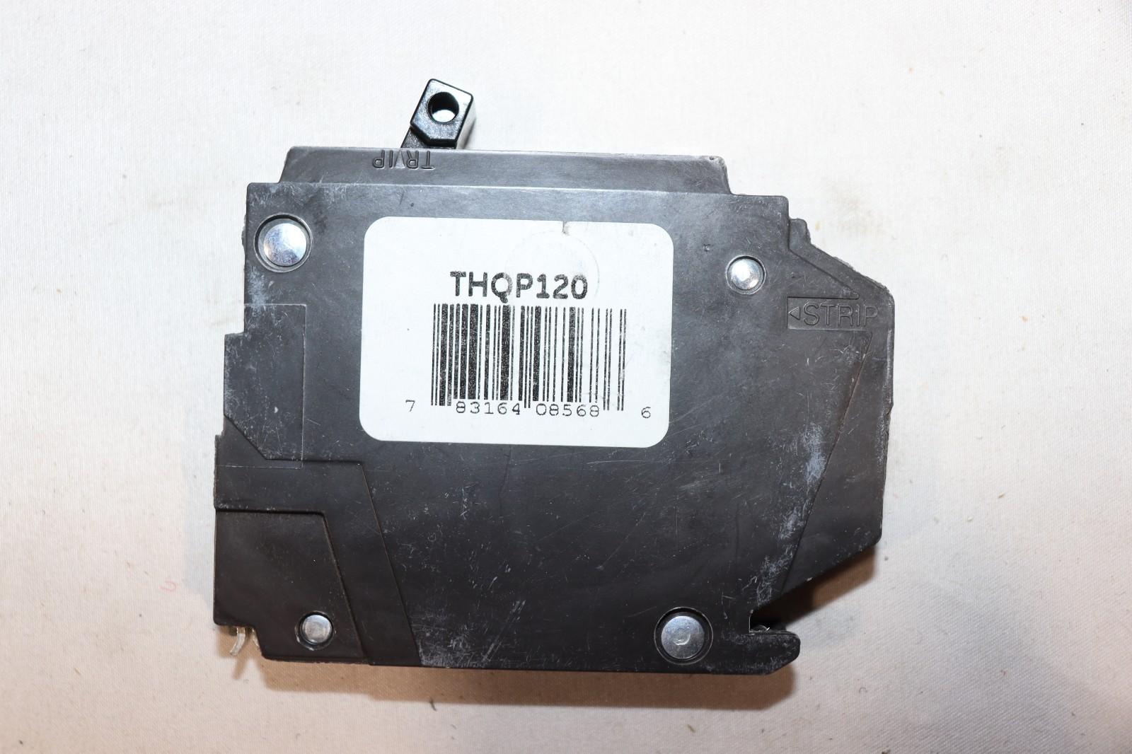 GE THQP120 20A 120V 1 POLE TYPE TQP CIRCUIT BREAKER