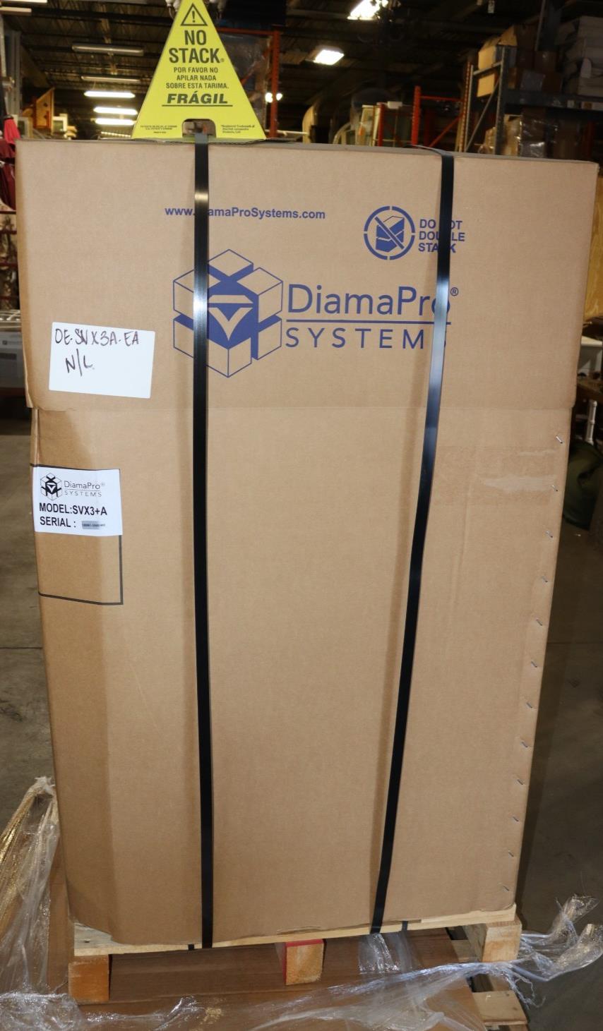 DiamaPro SVX3 +A Self Pulsing HEPA Dust Collector Vacuum, 110V, NEW