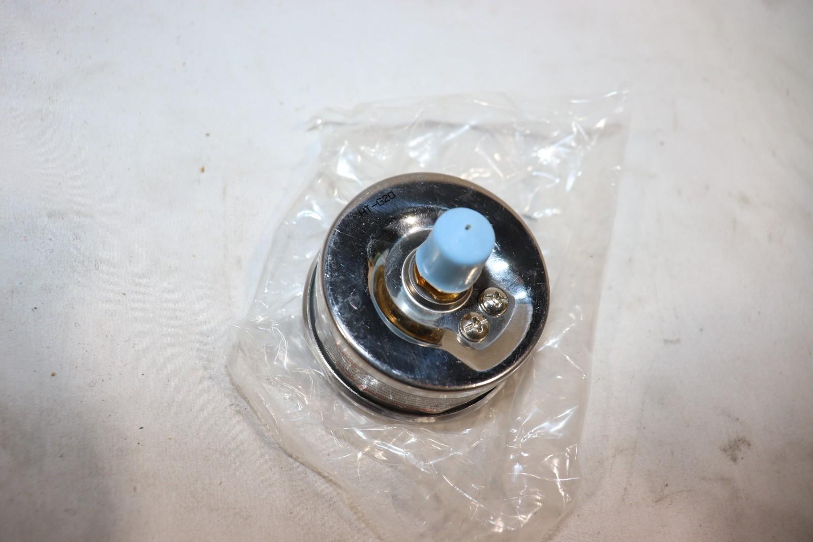 2.5" LIQUID FILLED PRESSURE GAUGE 0- 1500 PSI, STAINLESS STEEL CASE Back Mount