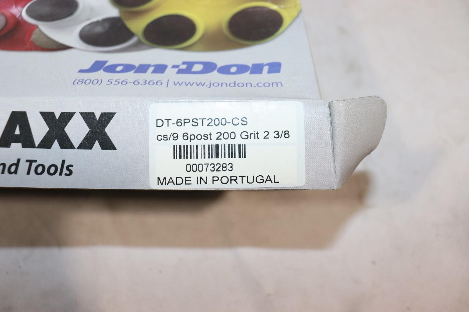 9 Pack - Pro-Maxx 6 Post Style Diamond DT-6PST200CS, 2-3/8", 200 Grit Blue