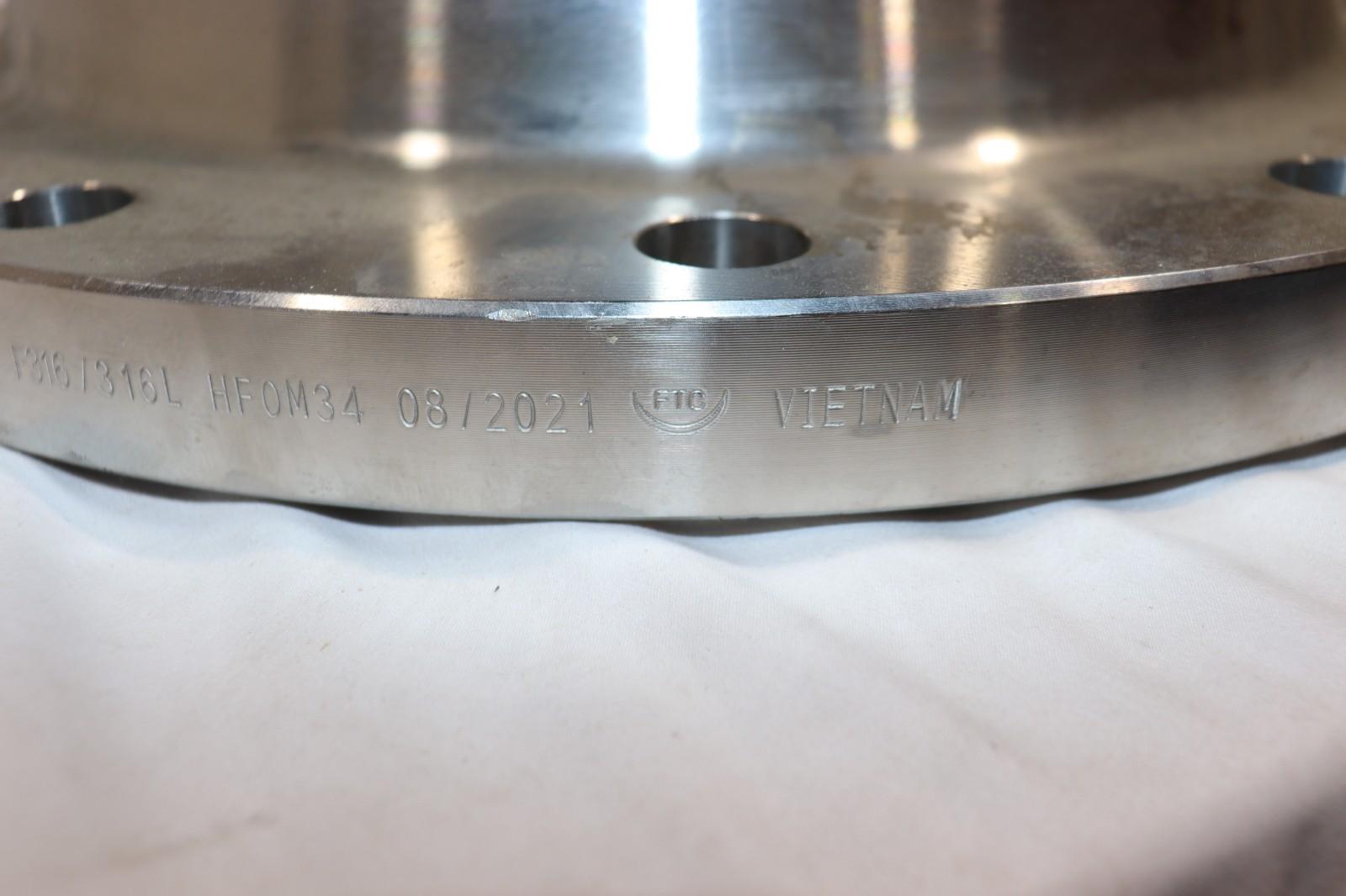 12 Inch Stainless Steel Slip/Weld flange A/SA182 F304L/304 150 B16.5 12" PIPE