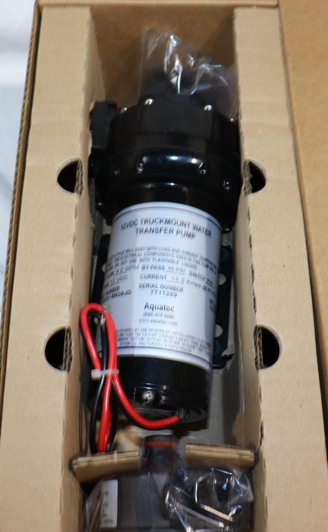 AquaTec Truck Mount Water Transfer Pump, 12V DC, 55022C01-M638JD