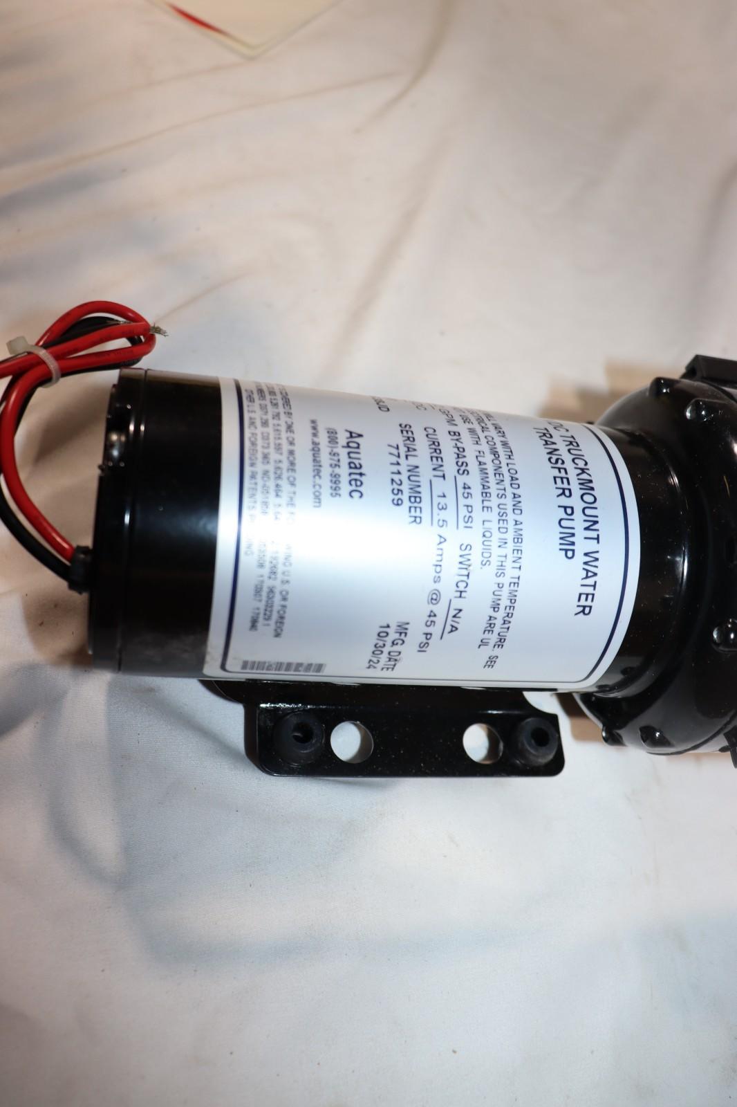 AquaTec Truck Mount Water Transfer Pump, 12V DC, 55022C01-M638JD