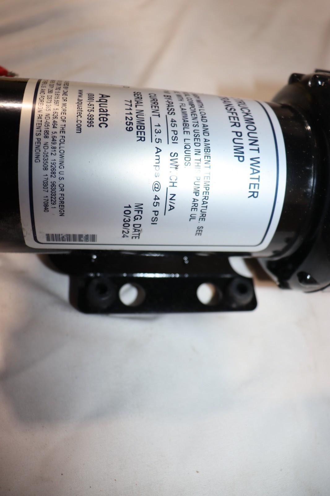 AquaTec Truck Mount Water Transfer Pump, 12V DC, 55022C01-M638JD