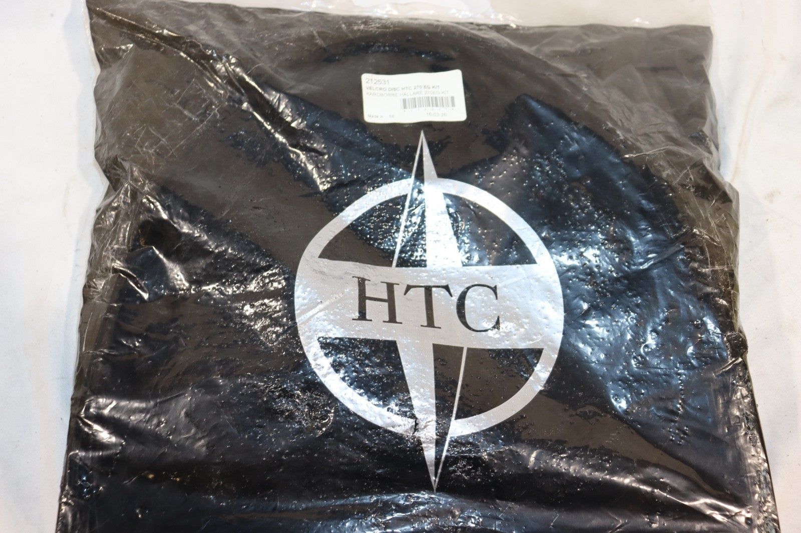 HTC Pad Holder Disc 270 EG, 212531 Vlcro, 10.5 Inch