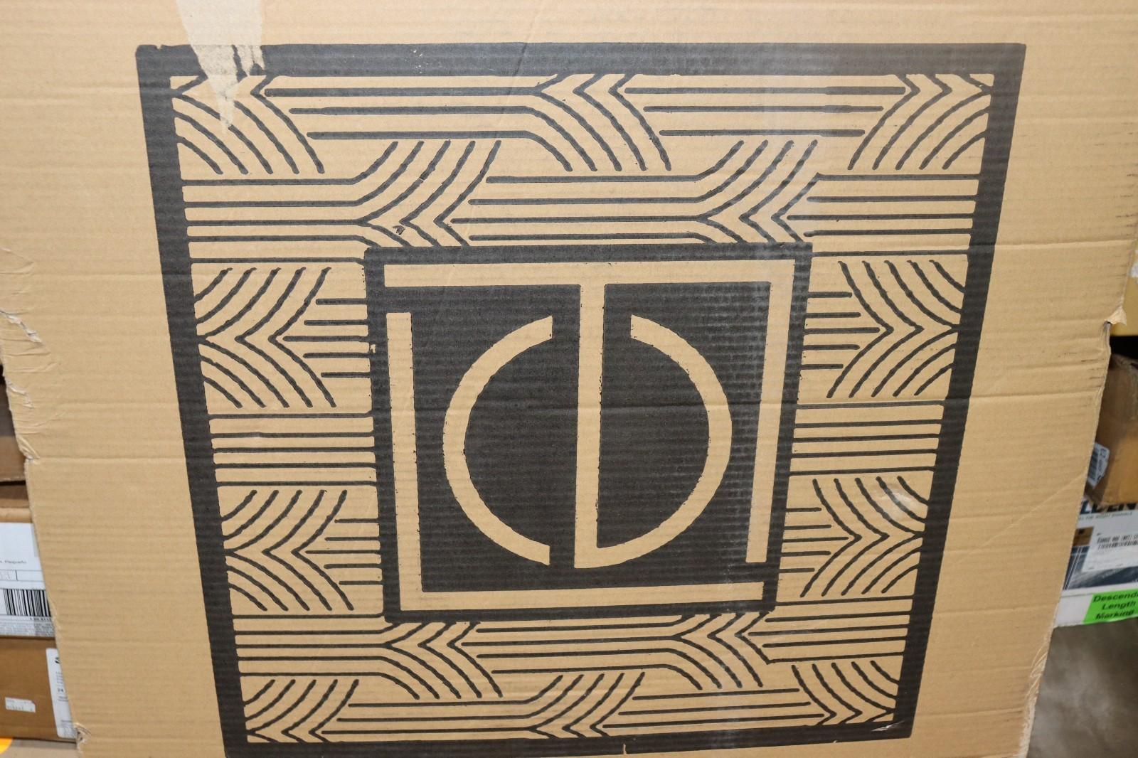 Elegant Decor 4074 Eternity Mirror, Black, 24" - MR4074BK