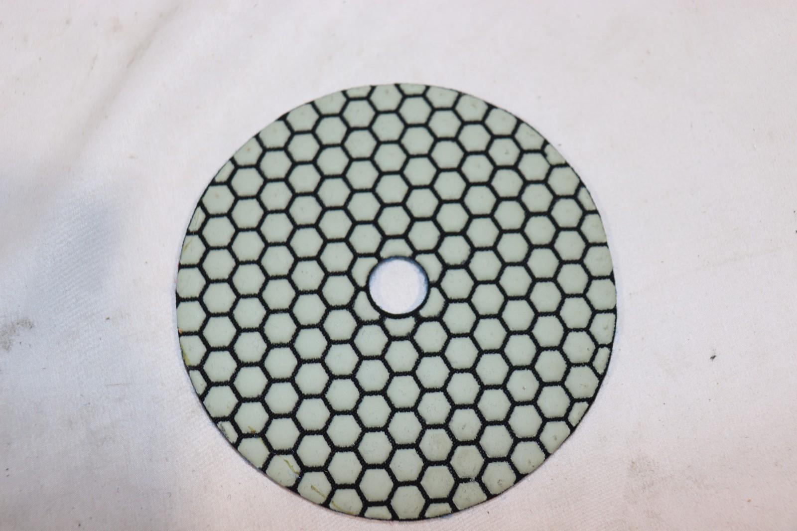 Box of 9 - 5" Hex Concrete Edge Polishing Pad 200 Grit, Blue, Dynamic Diamond To