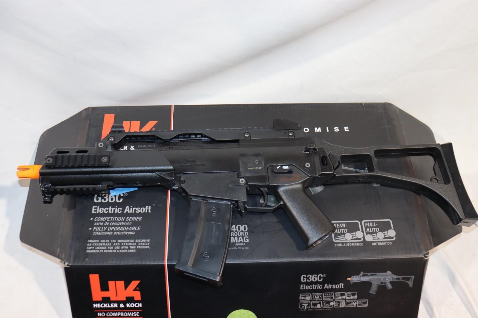 Heckler & Koch G36C Black AEG 6mm Competition Airsoft Rifle, w/ Box