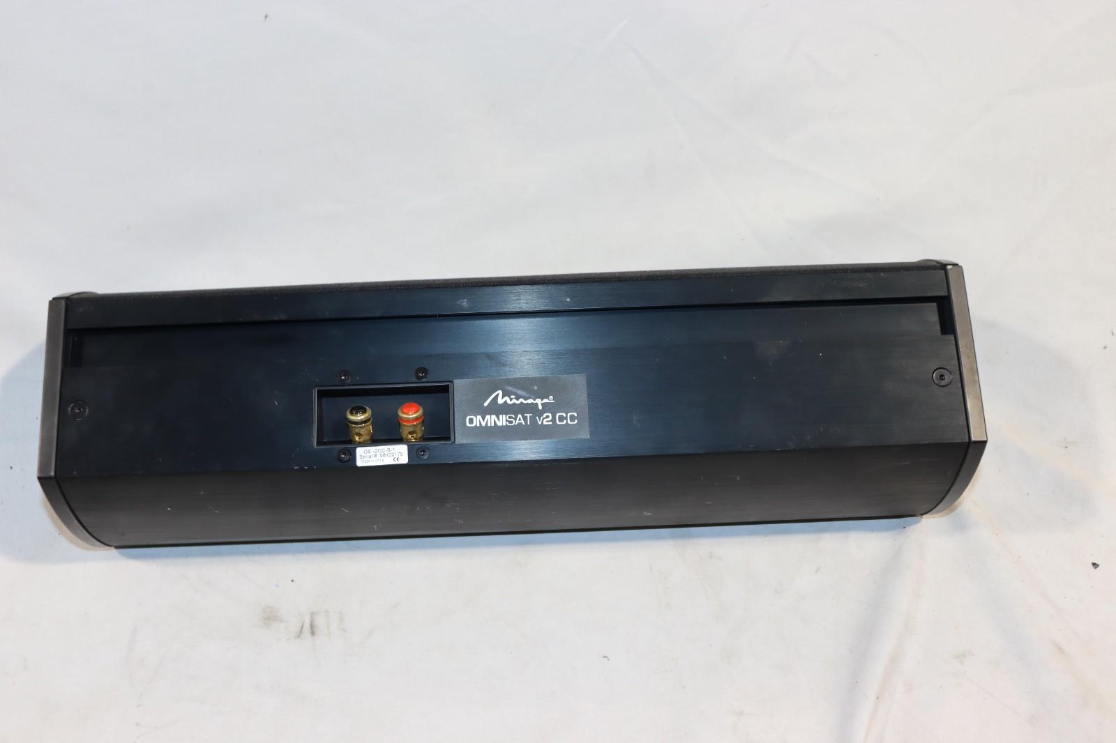 Mirage Omnisat V2 CC High-End 2-Way Compact Center Channel Speaker