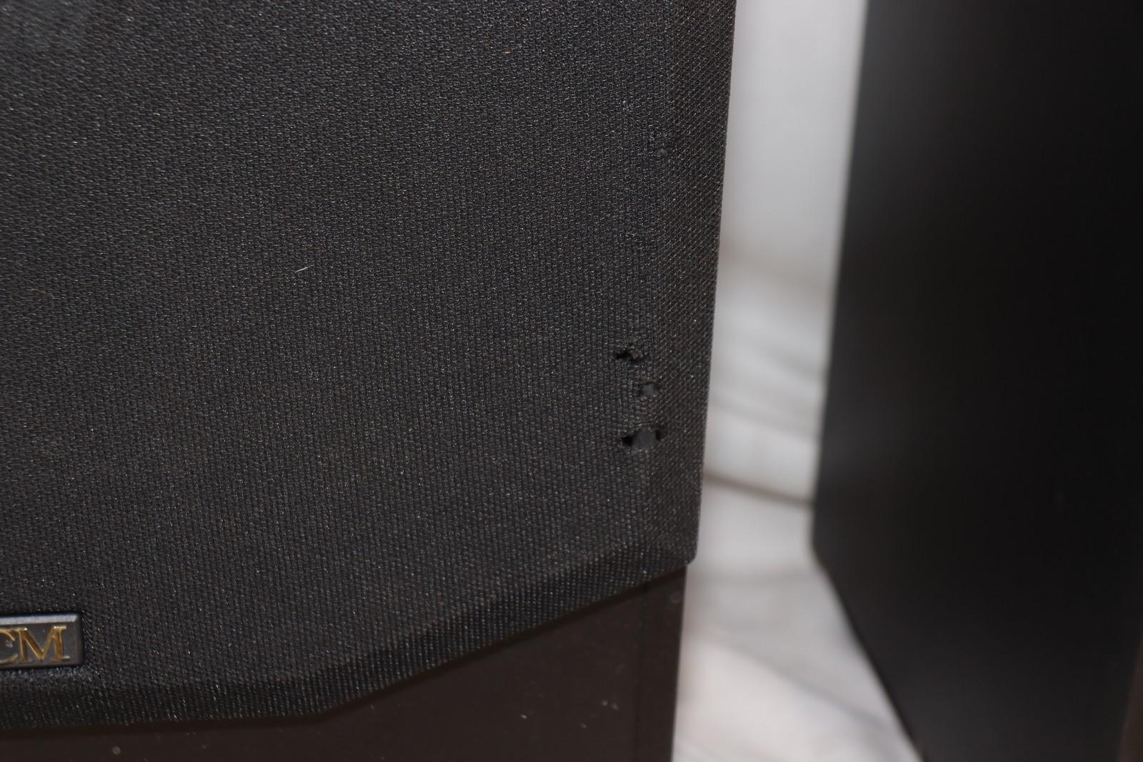 DCM KX10 3-Way Hi-Fi Floor Stand Speaker Pair, Black, Fair Condition