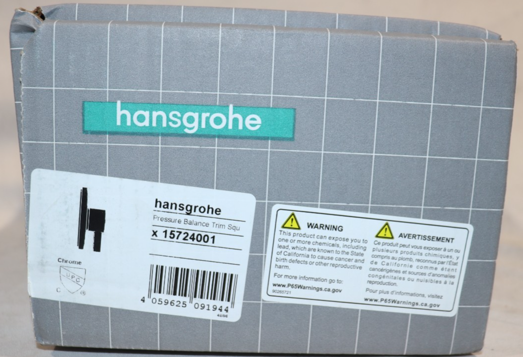 Hansgrohe 15724001 Thermostatic Shower Trim ONLY, Polished Chrome