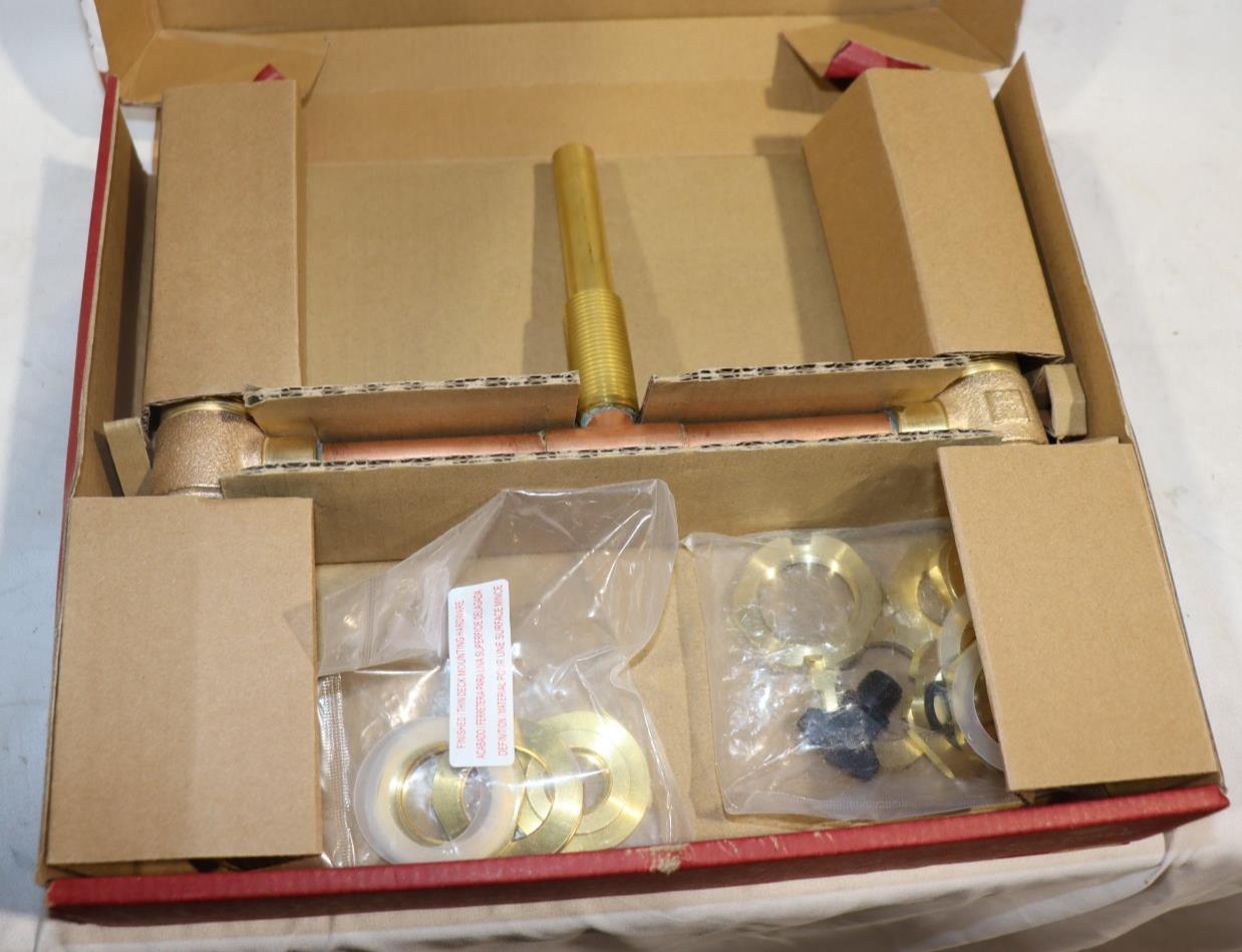 Pfister 0X6050R Fixed Body Rough-In Only, 1/2" Sweat Inlets x 1/2" Sweat Outlets