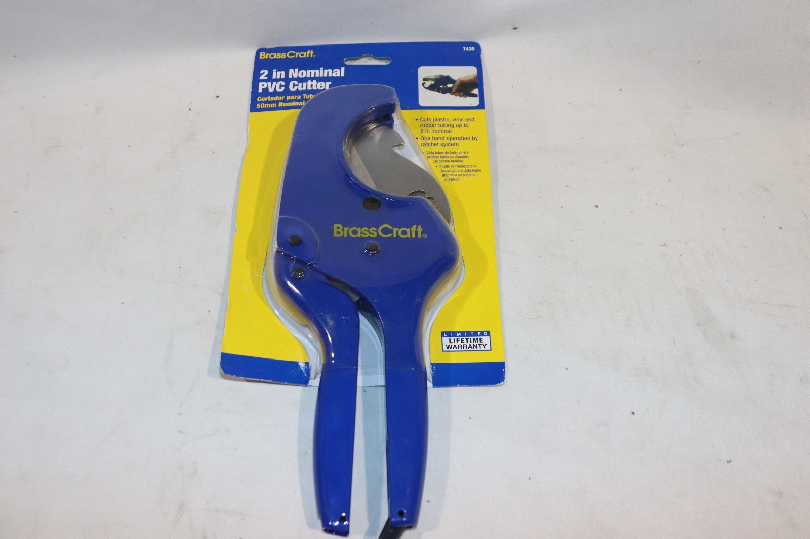 BrassCraft Ratcheting PVC Cutter 2 In OD T439