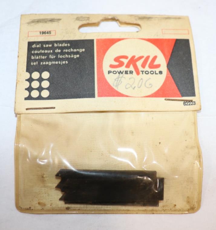 SKIL Dial Saw Blades 19645, NOS
