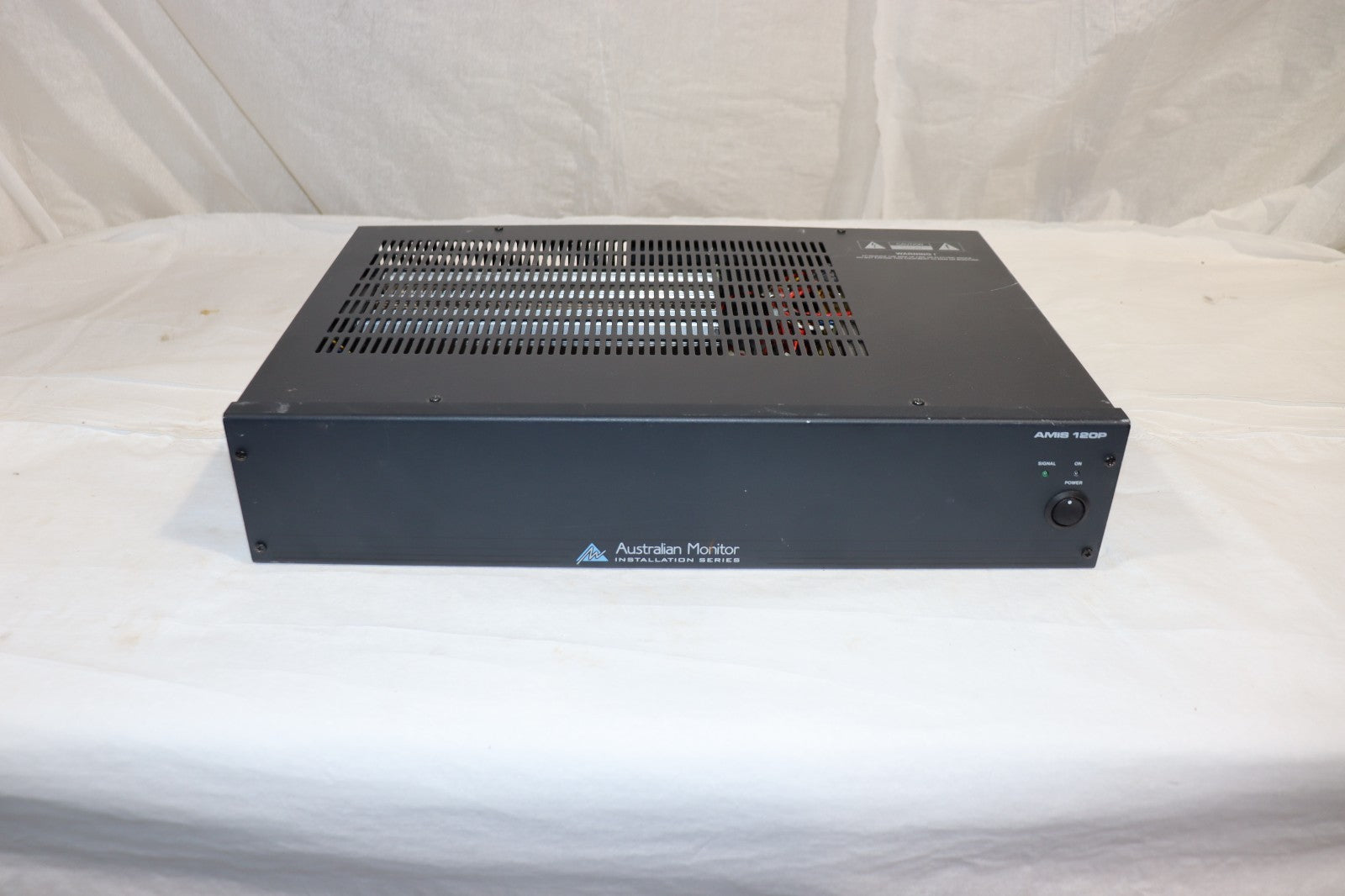 Australian Monitor AMIS 120P 120W Rack Mount Amplifier Single Channel Sub-Woofer
