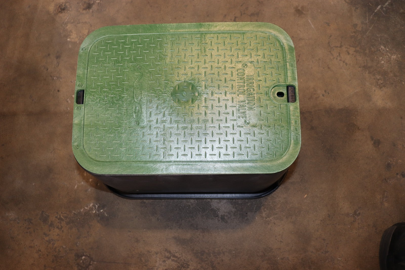 NDS 113BC Rectangular Valve Box, Polypropylene, 12-1/4 In H X 15-1/2 In W X 21
