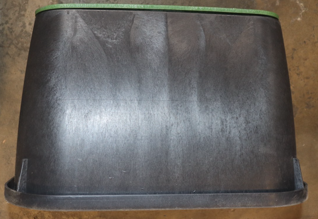 NDS 113BC Rectangular Valve Box, Polypropylene, 12-1/4 In H X 15-1/2 In W X 21