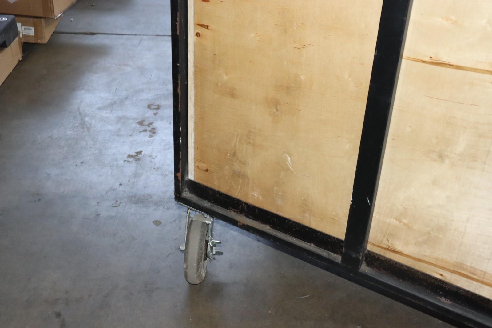 XLarge Grip Cart, 8 Drawer, w/ Casters, Locking, Wood Drawers, Steel Frame