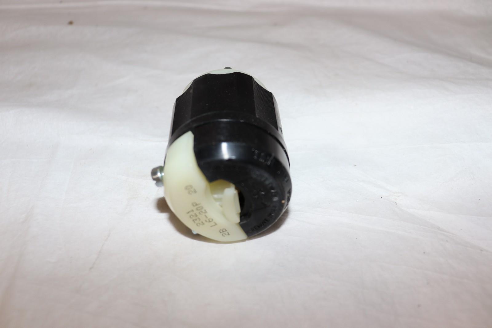 Leviton 2321 L6-20P Locking Plug 20A 250V Nylon Grounding