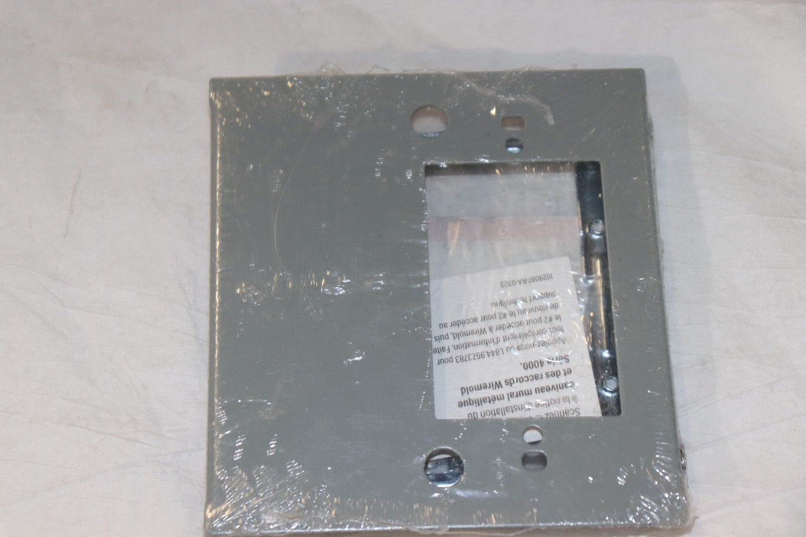 LEGRAND WIREMOLD G4047C-1 GRAY ONE GANG DEVICE FACEPLATE FITTING