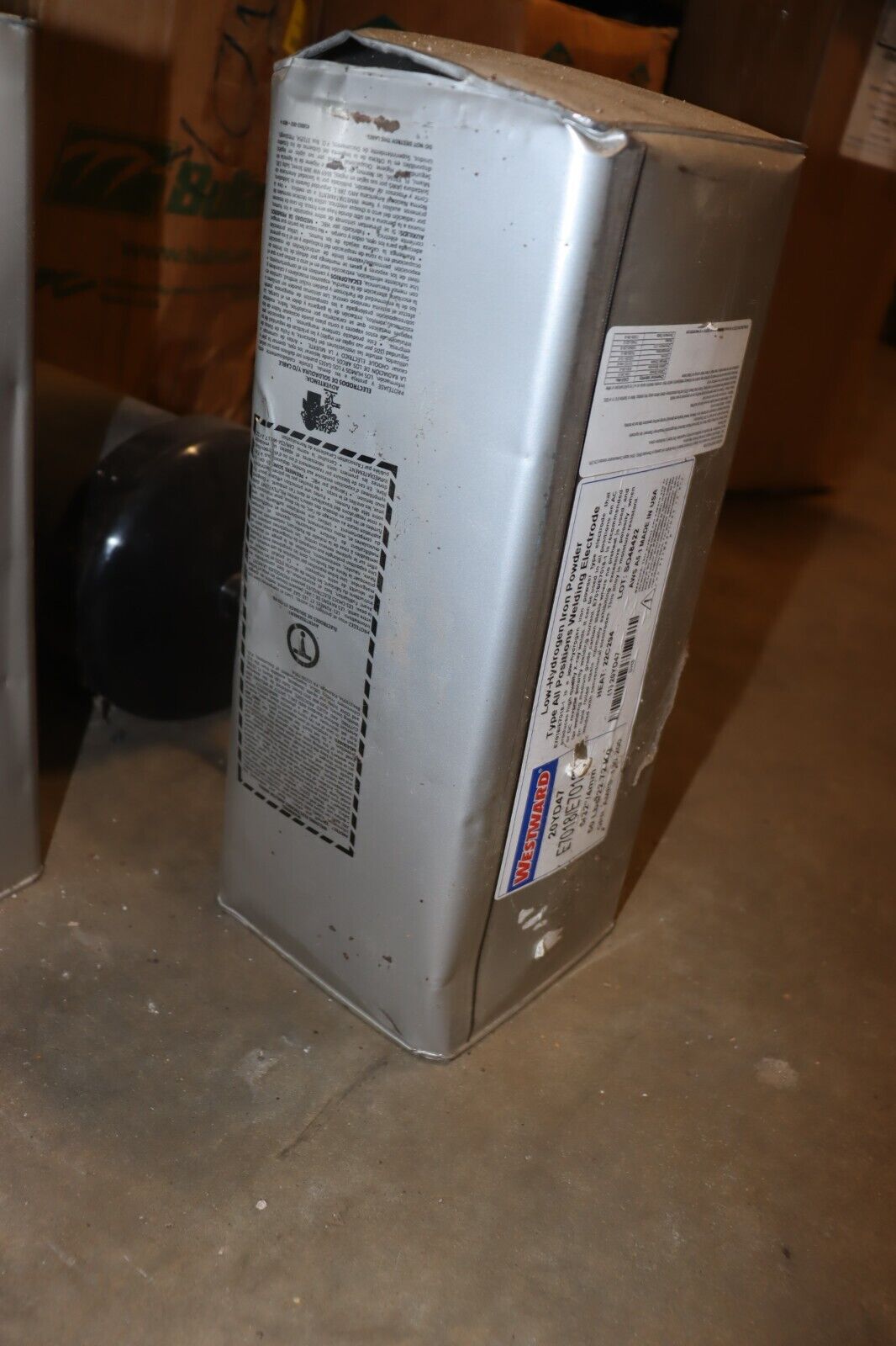 Westward Welding Electrode 5/32"/4mm, E7018, 50 lbs