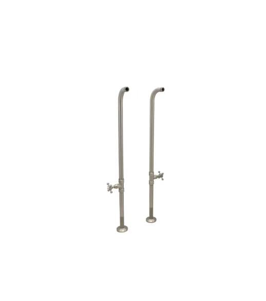 free standing Straight Supply Lines w/ stop valves, Model P0554129
