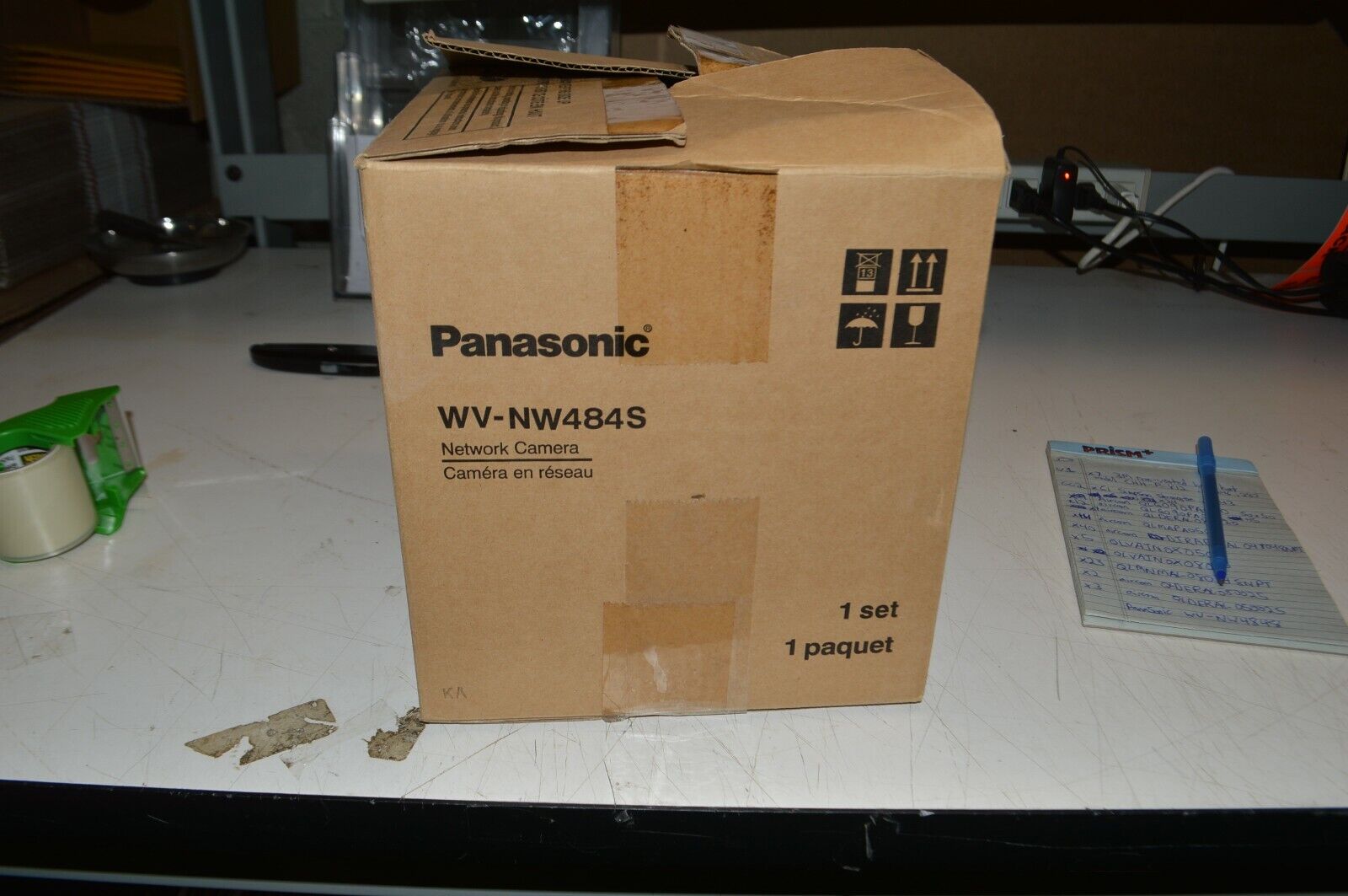 Panasonic  WV-NW484S: i-Pro Super Dynamic III Network Fixed Dome Camera