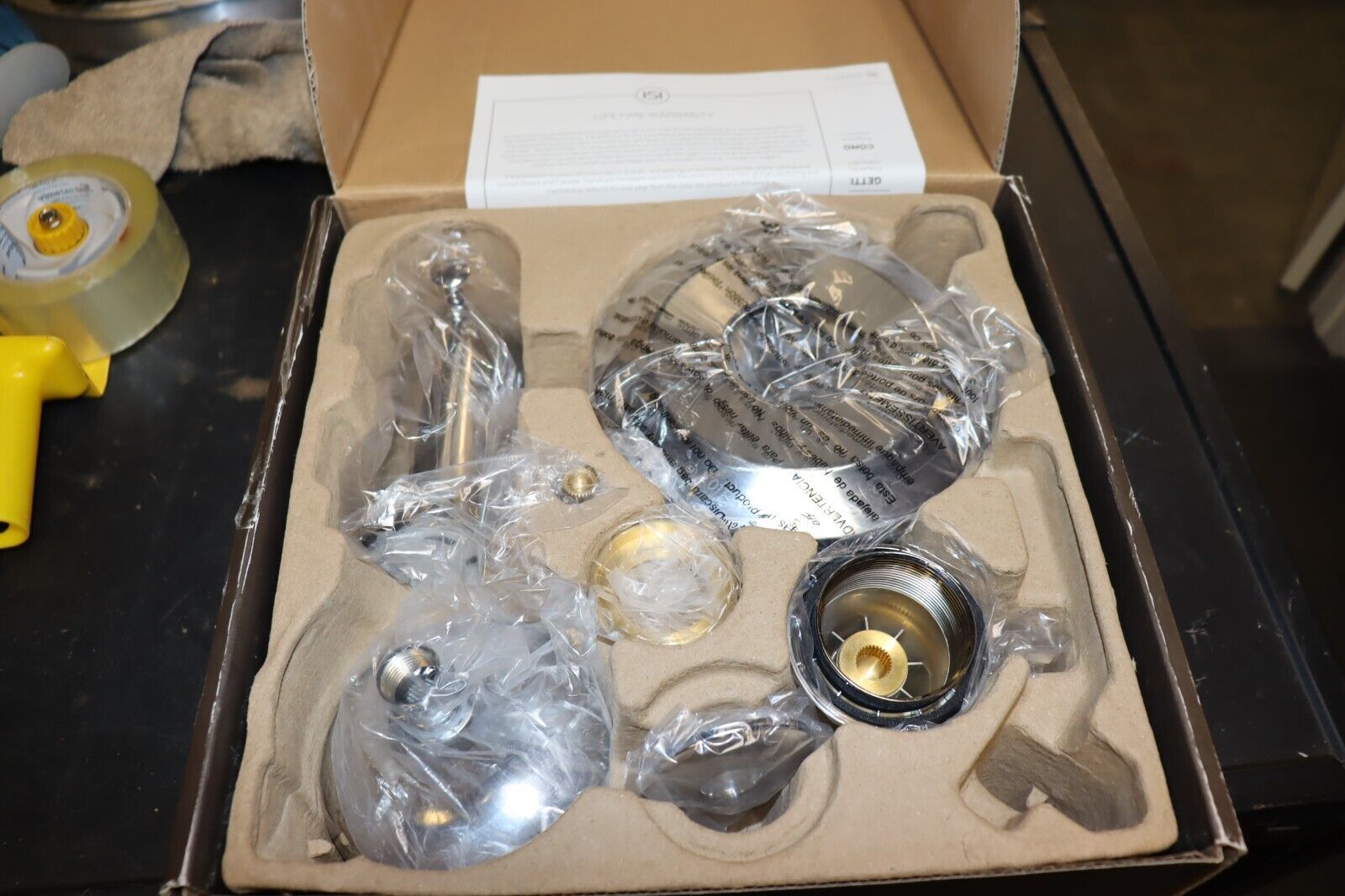 Signature Hardware Provincetown Single Handle Multi Function Faucet, SHPR8030GCP