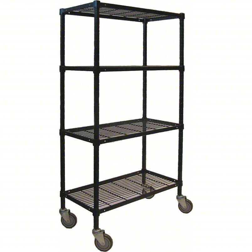 HEAVY DUTY MOBILE SHELVING UNIT 2HDK6 NSF APPROVED