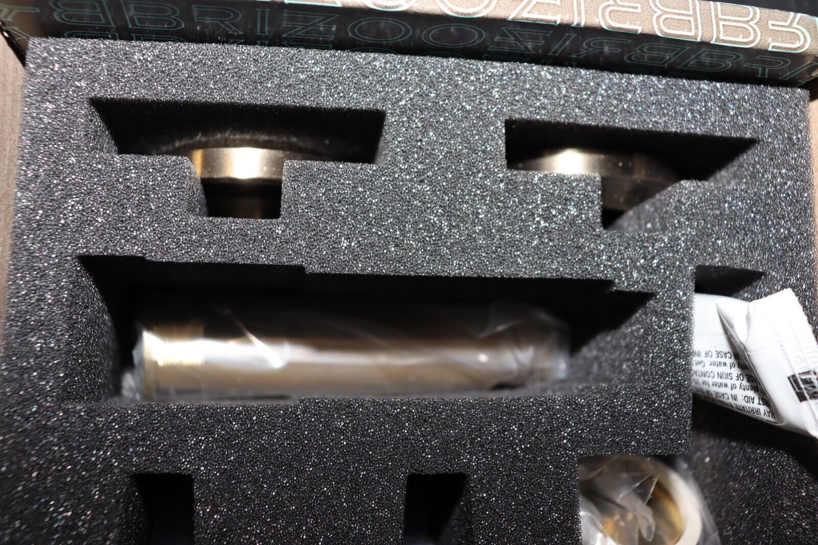 BRIZO Deck T71765-GL Tub Filler Risers In Luxe Gold