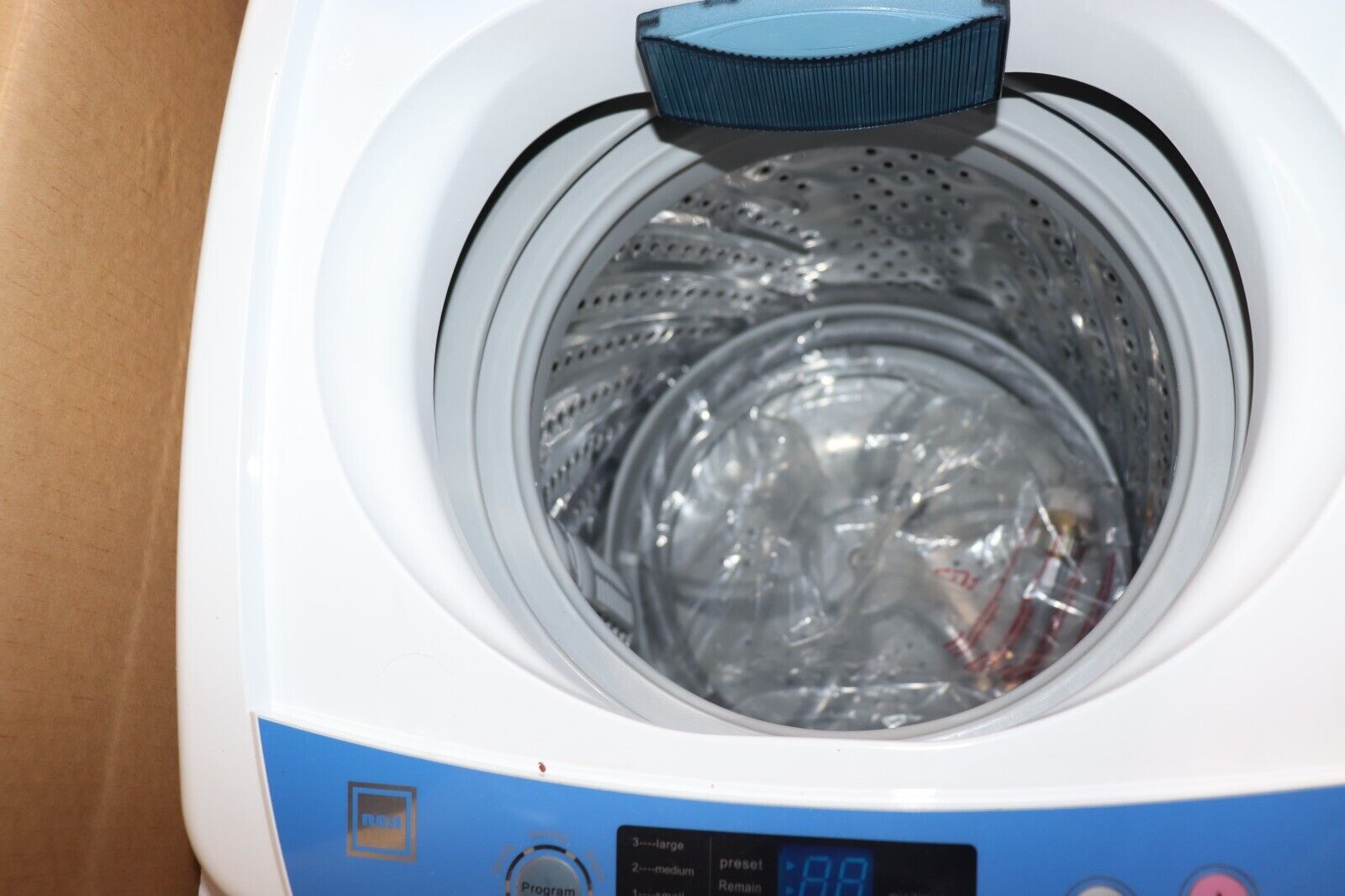 RCA RPW091 .9 Cu Ft Portable Home Apartment Laundry Washer Washing Machine White