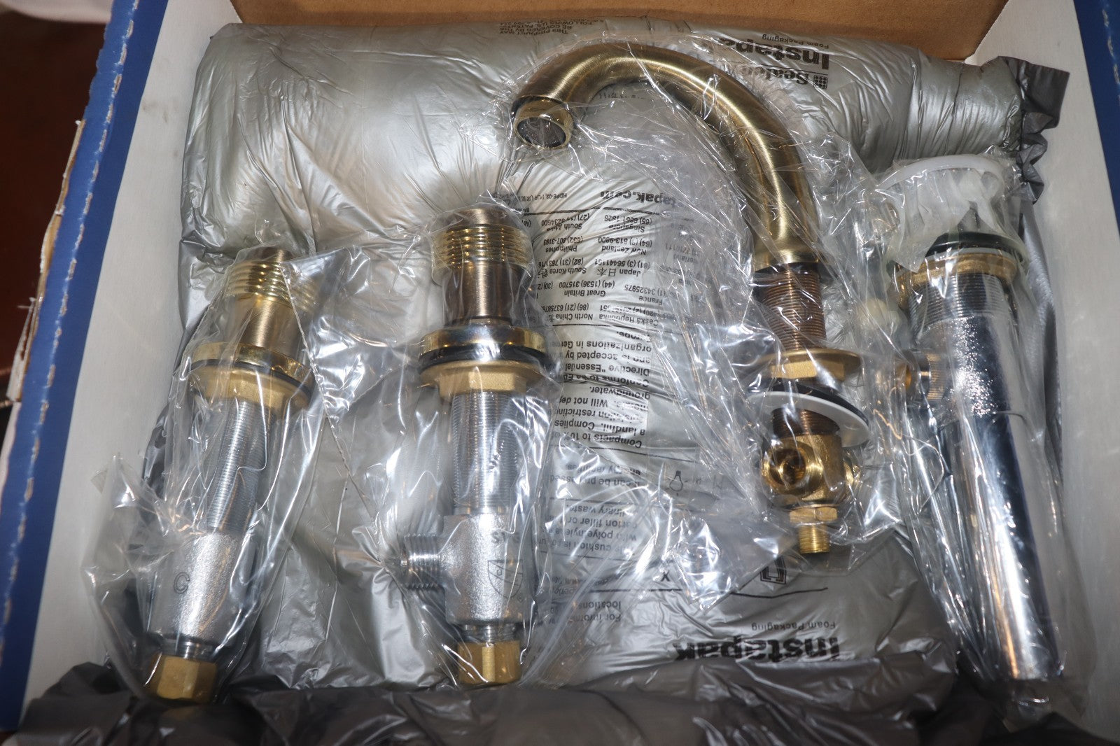 Giagni PP14 ABMB 0082 Vintage Bronze Widespread Bathroom Sink Faucet, NEW