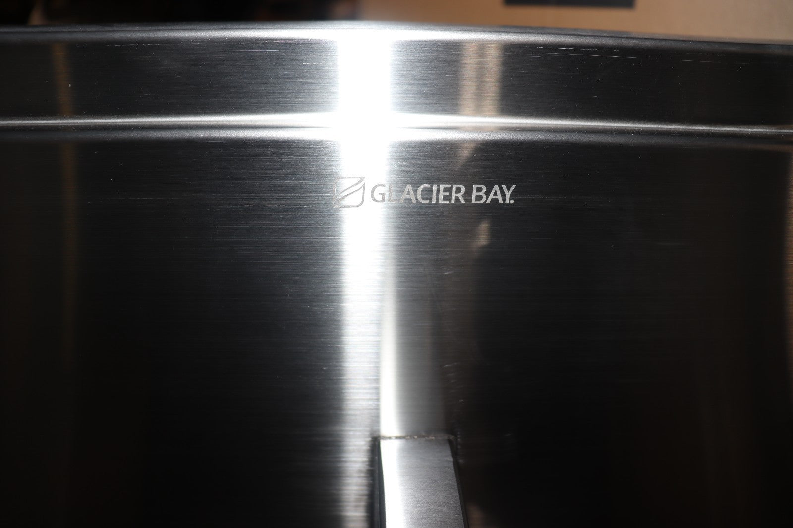 Glacier Bay Zero Radius Farmhouse Apron-Front 18G Stainless Steel 33 in. Double