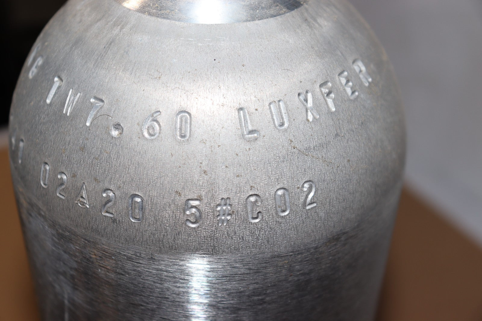 Luxfer Aluminum  TC-3ALM124. T3.45kg 5# co2 Tank