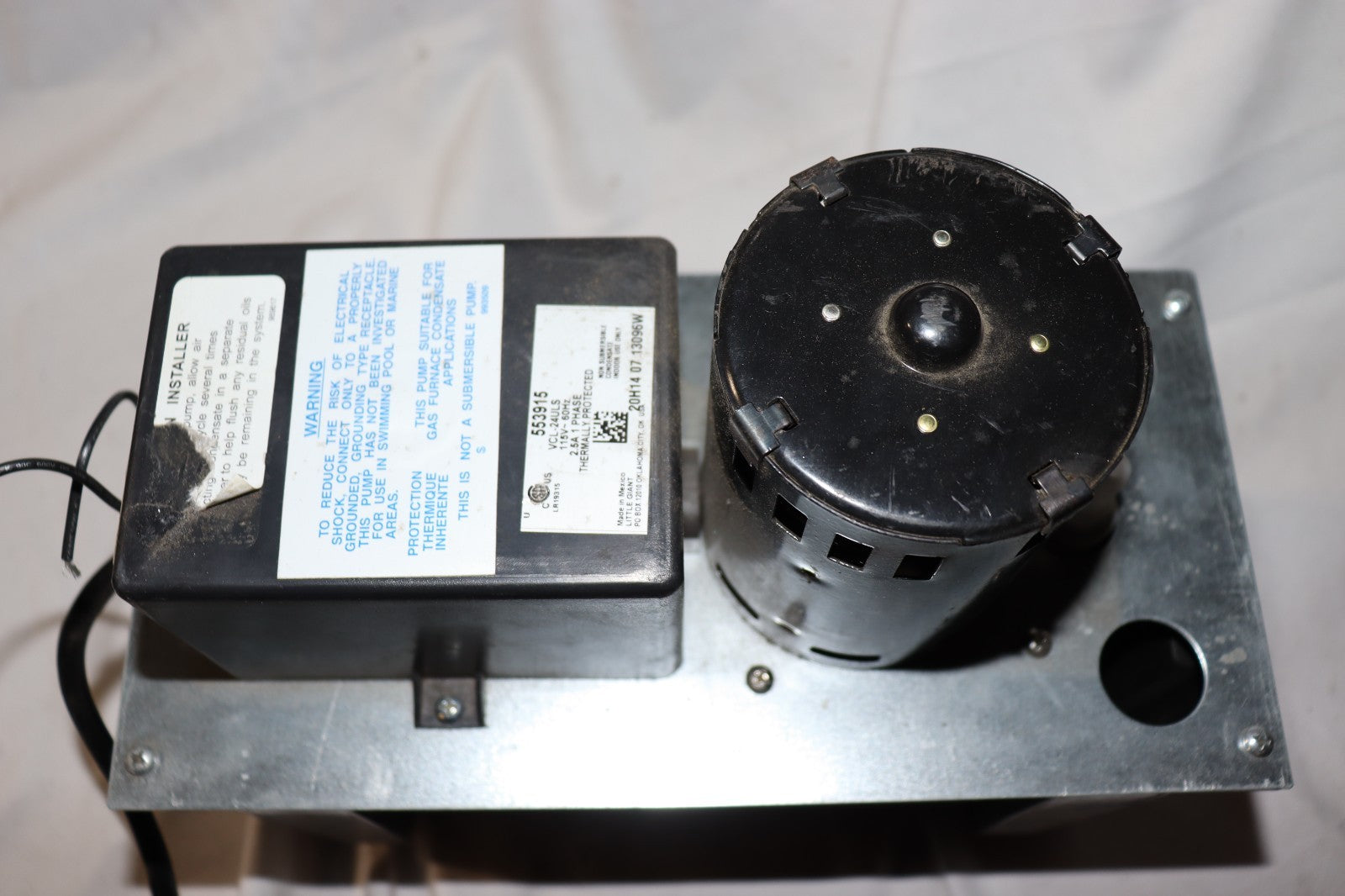 Little Giant VCL-24ULS High Capacity Condensate Pump, New Open Box
