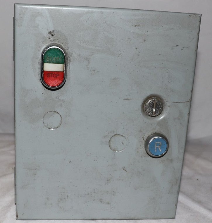 Hoffman A10N86 Enclosure w/ A10N8P Panel & Contactors, Used