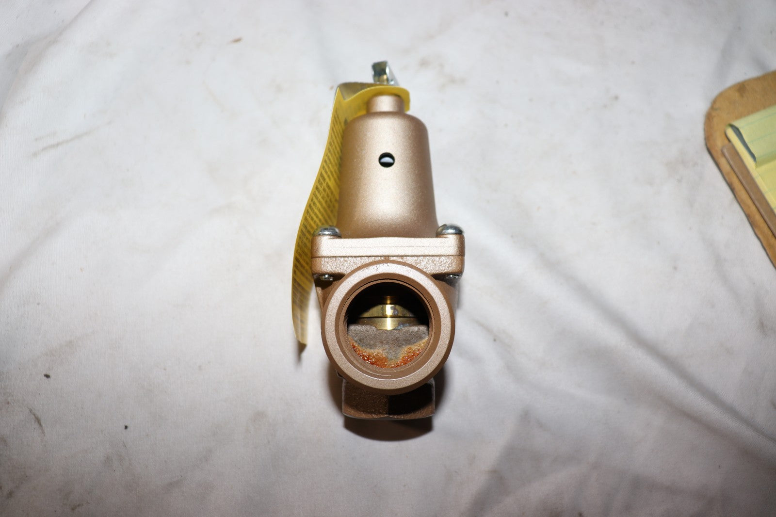 Watts 3/4" 740-050 Safety Relief Valve: Iron, FNPT, FNPT, 3/4 in Inlet Size